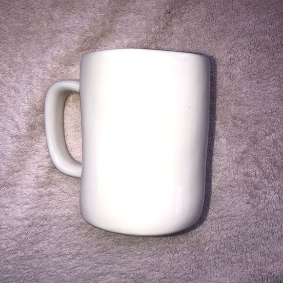 𝅺NWOT Rae Dunn Getting Fit Porcelain Coffee Mug - Picture 2 of 5